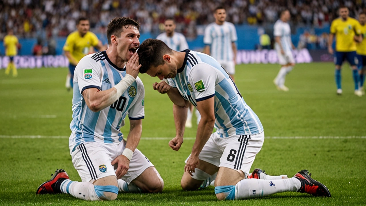 Аргентина одержала победу в чемпионате по футболу Копа Америка